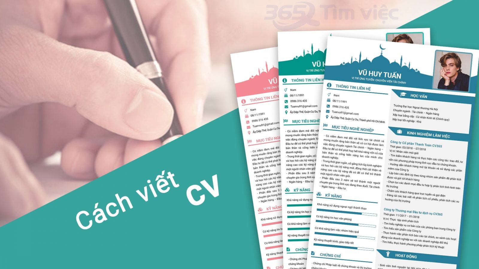 cách viết cv tiếng anh