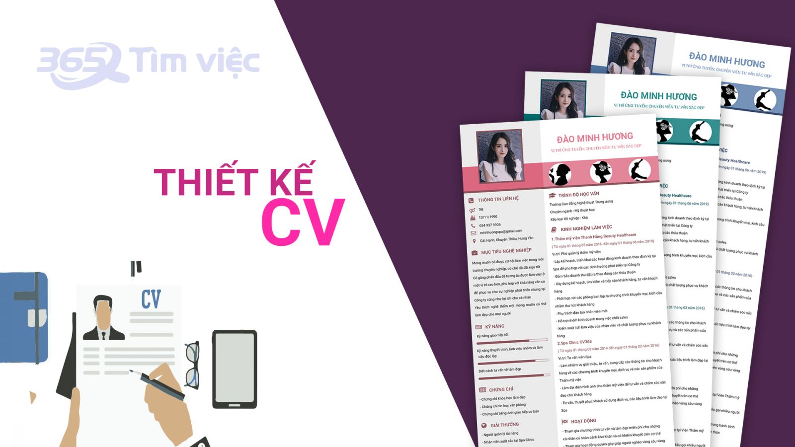 in cv 1 mặt hay 2 mặt-chuẩn bị gì 