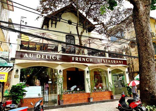 nhà hàng pháp au delice