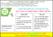 Công Ty TNHH May Mặc Chiến Lược Xanh2