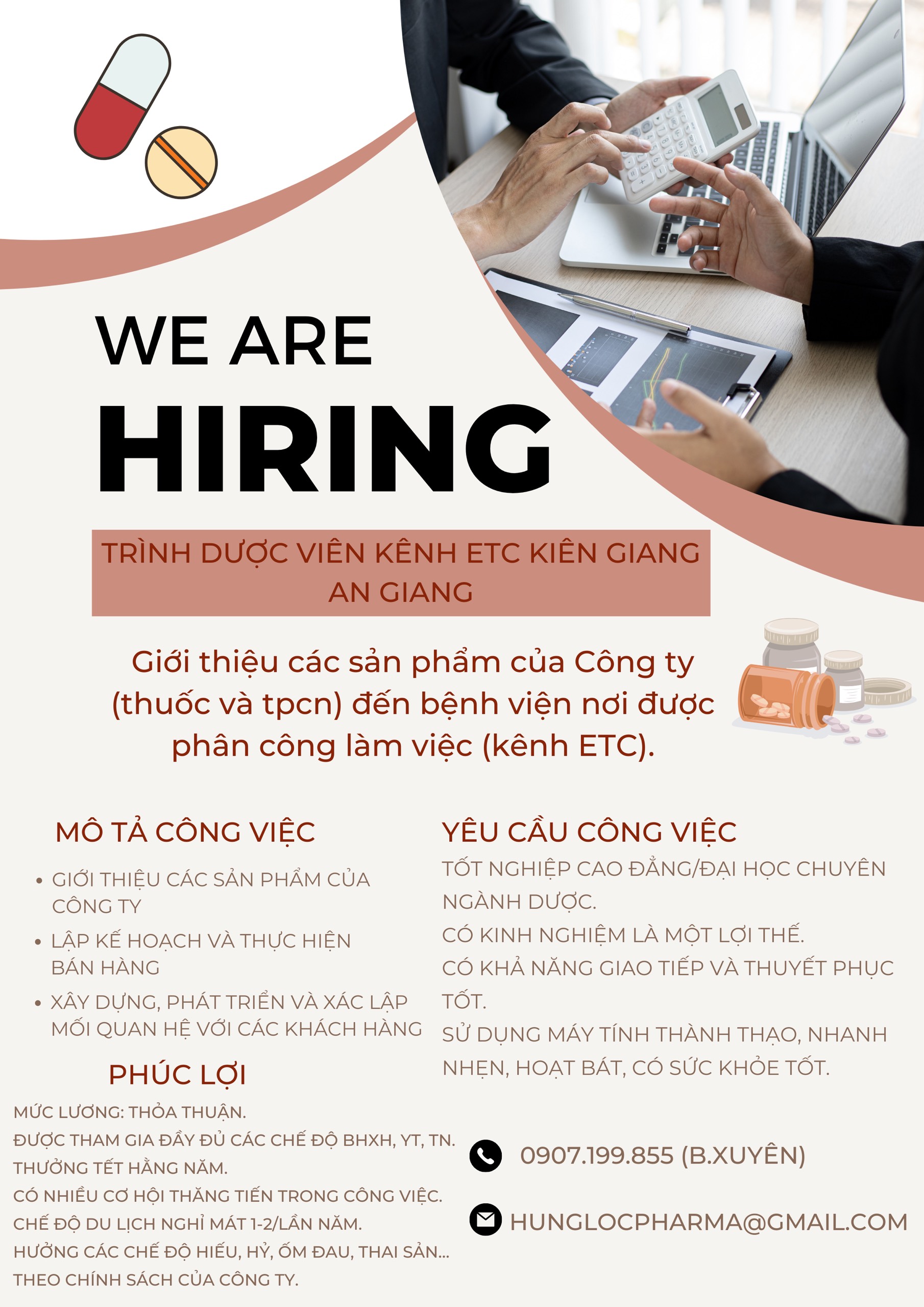 Công Ty TNHH Dược Phẩm Hưng Lộc