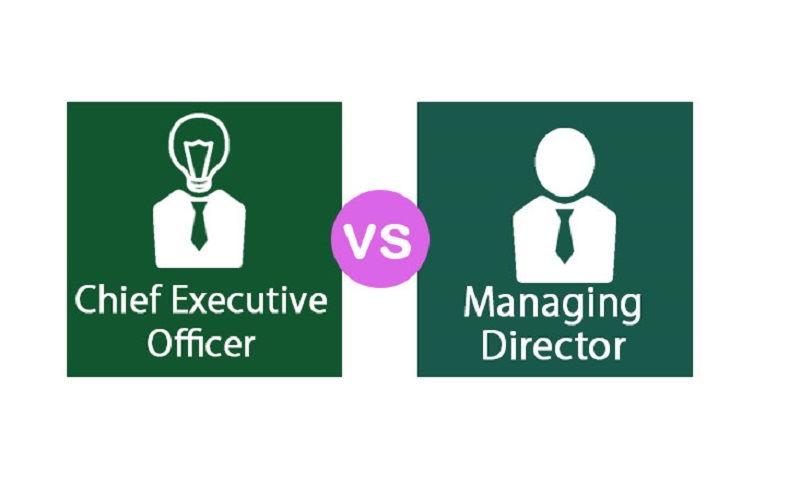 Sự khác biệt giữa CEO (chief executive officer) và MD (Managing director)