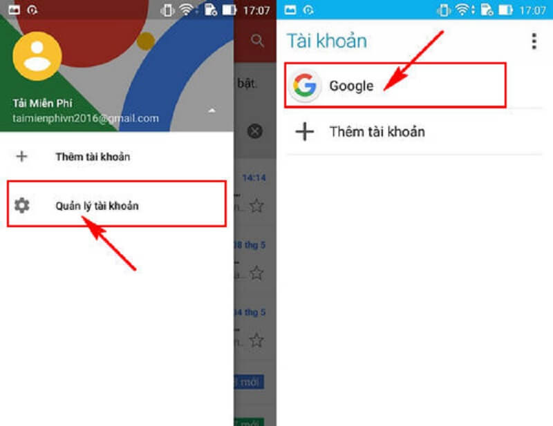 Cách đăng xuất tài khoản gmail trên các dòng điện thoại Android nhanh