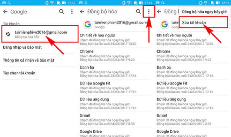 Cách đăng xuất tài khoản gmail trên các dòng điện thoại Android rất nhanh