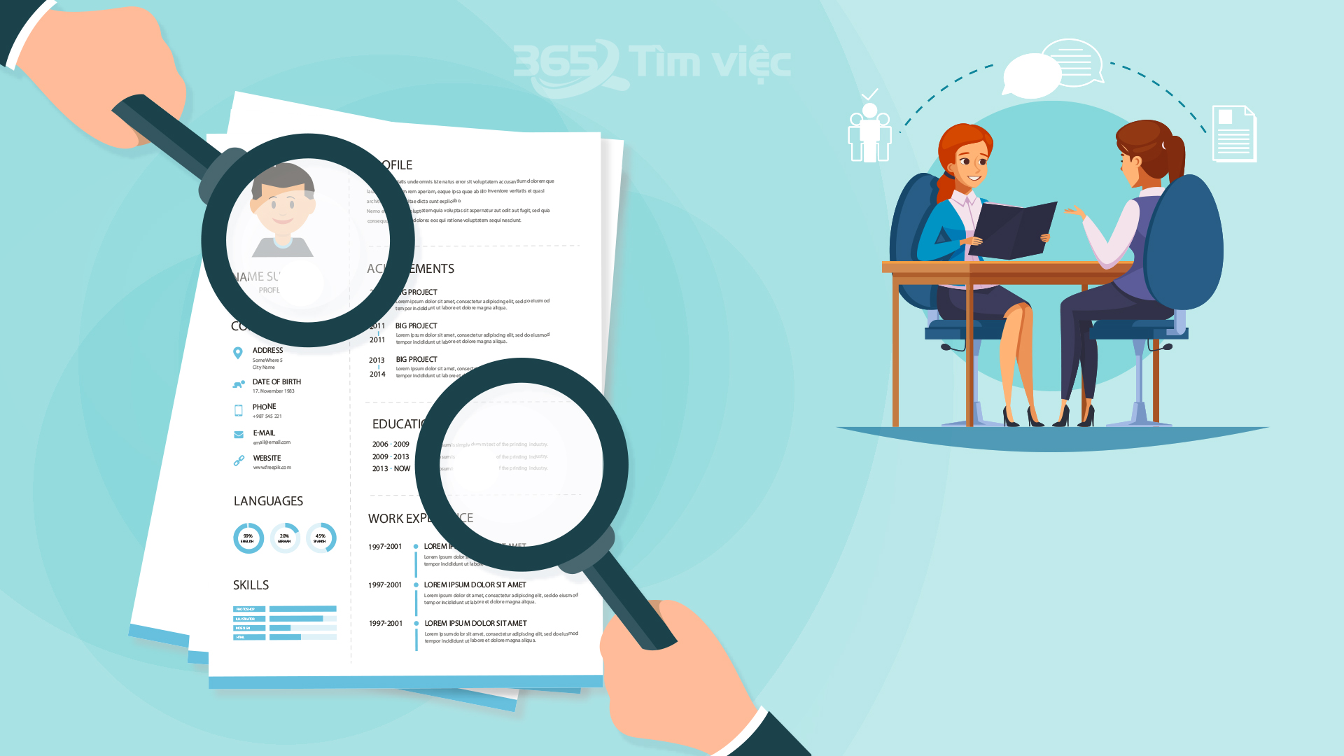  Cách tìm việc làm tại trang web tuyển dụng timviec365.vn