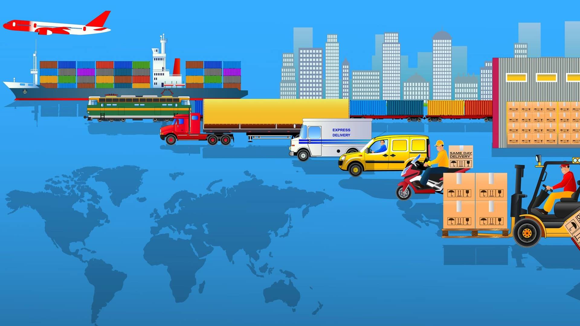 Chiến lược vận tải - Transportation là gì của Logistic