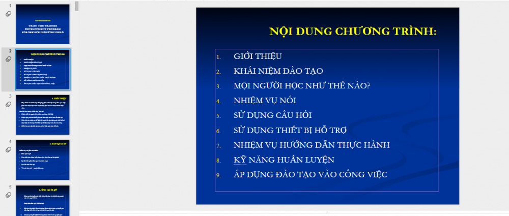 đào tạo nhân sư mới hiệu quả