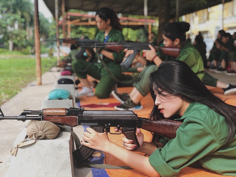 điều kiện tuyển sinh của các trường đại học quân đội tuyển nữ