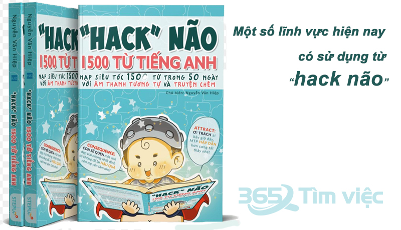 Một số lĩnh vực hiện nay có sử dụng từ “hack não”