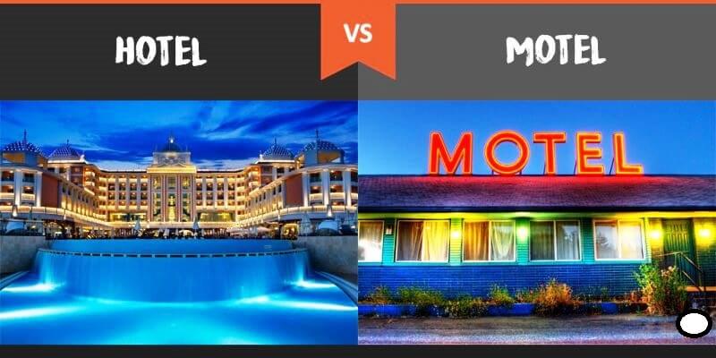 Kiến trúc của Hotel khác Motel là gì?