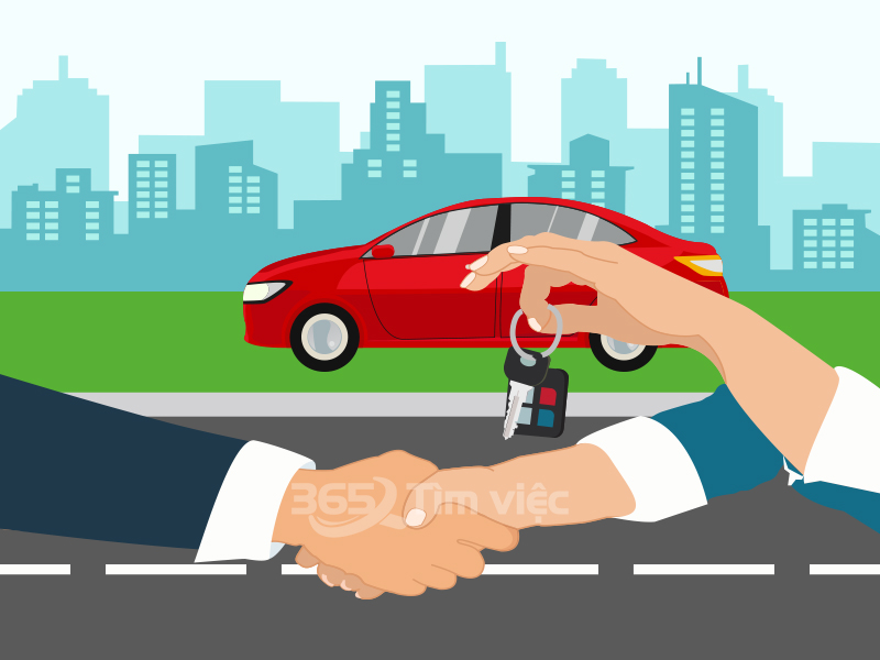 Vị trí nhân viên kinh doanh của công ty ô tô Toyota Việt Nam