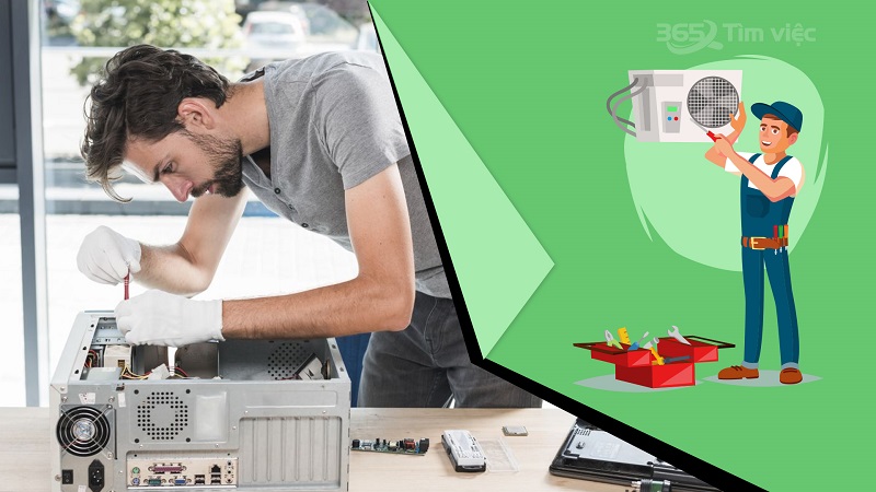 Vị trí nhân viên kỹ thuật điện tử điện lạnh