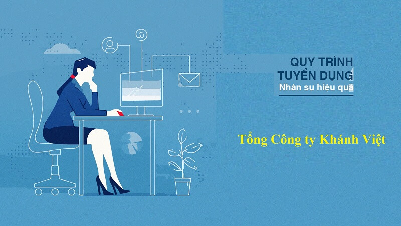 Quy trình tuyển dụng tại Tổng Công ty Khánh Việt