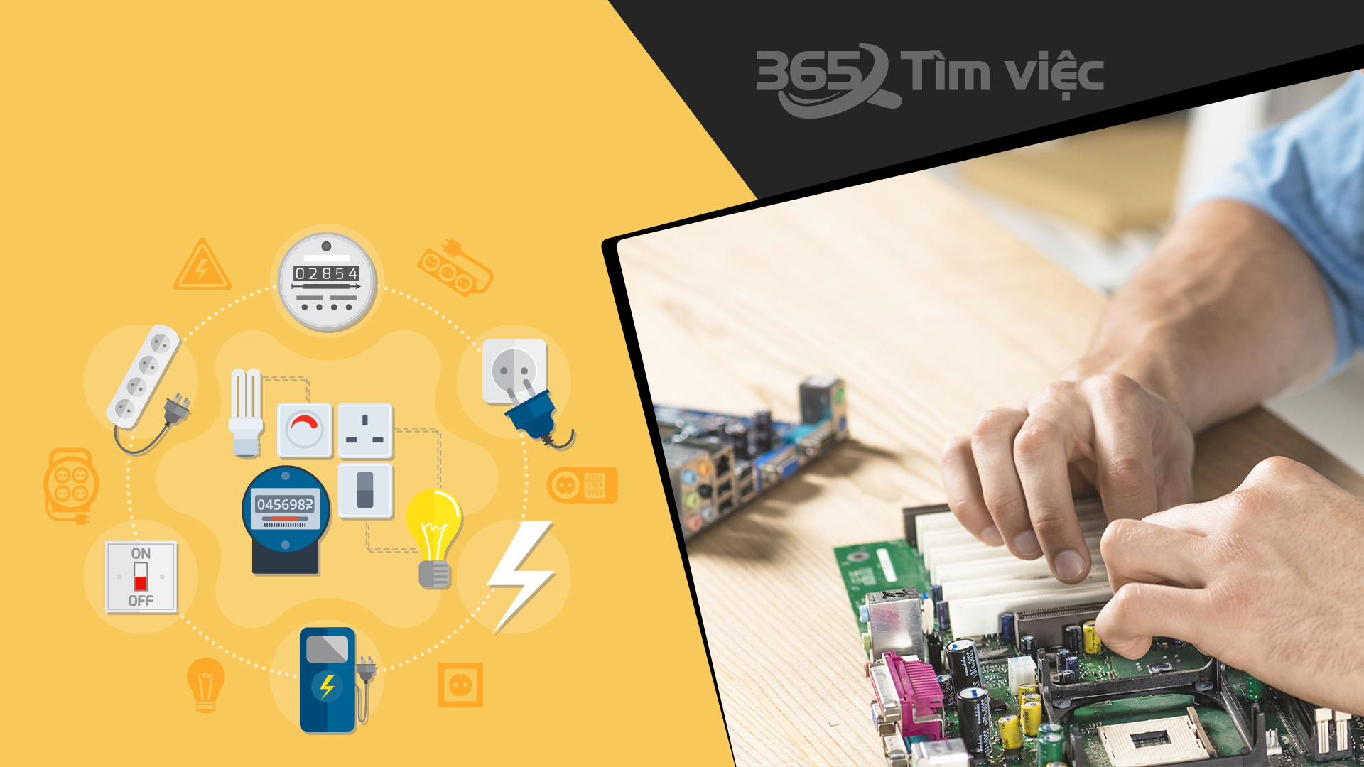 Timviec365.vn - Cơ hội nhận việc làm và CV xin việc Điện - Điện tử