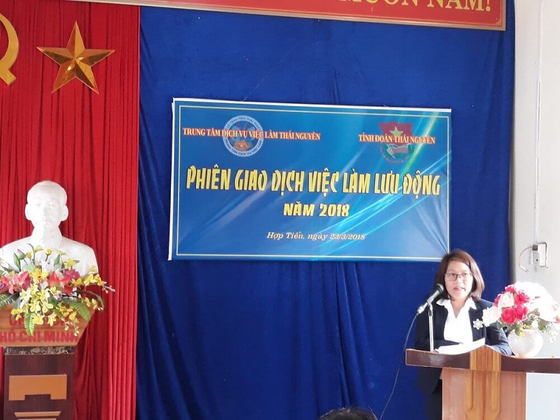 Các phiên giao dịch lưu động tại Thái Nguyên hỗ trợ tìm việc làm