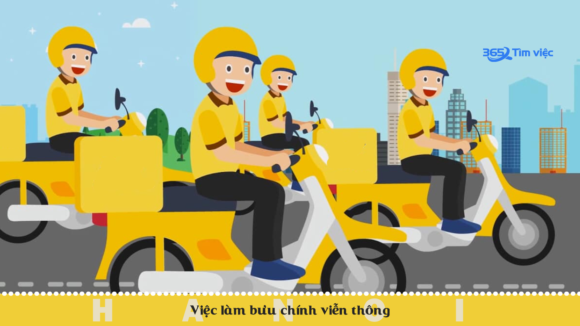 Cách tìm kiếm các thông tin việc làm bưu chính viễn thông tại Hà Nội