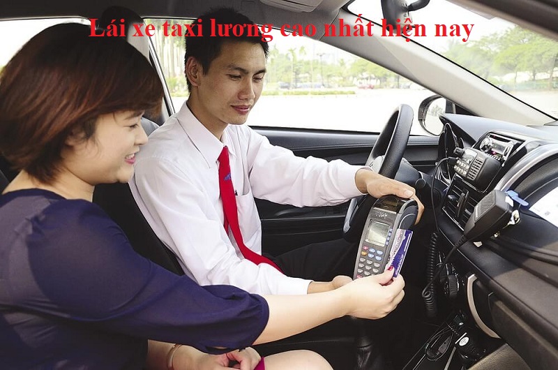 Mức lương nhận được khi làm việc làm lái xe taxi