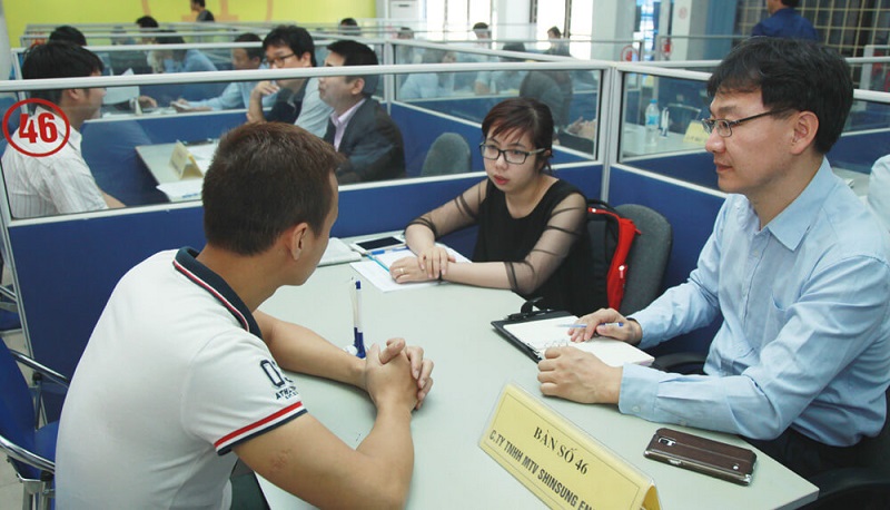 Nhu cầu tuyển dụng tại tập đoàn Khoa học công nghệ Hồng Hải Bắc Giang 