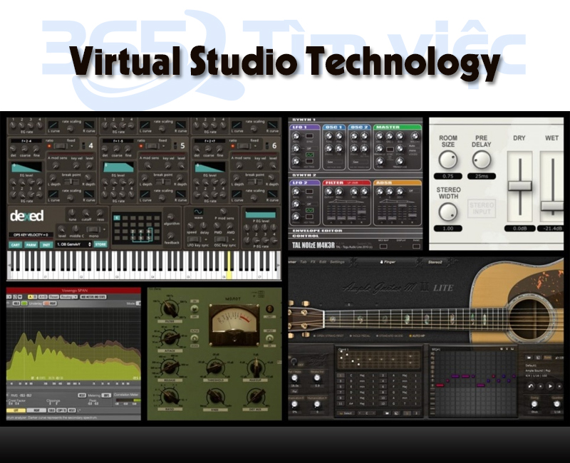 Khái niệm VST (Virtual Studio Technology)
