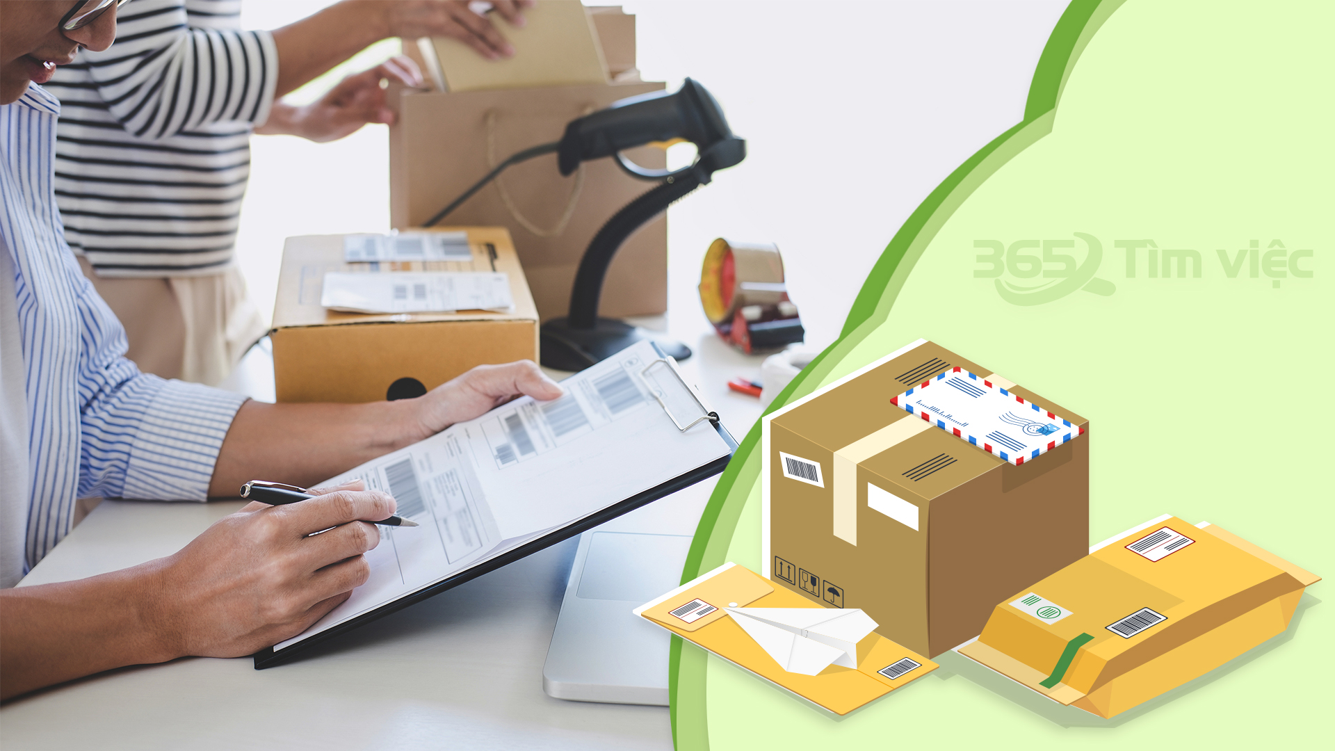 Quyền lợi cho người lao động với việc làm chuyển phát nhanh hiện nay