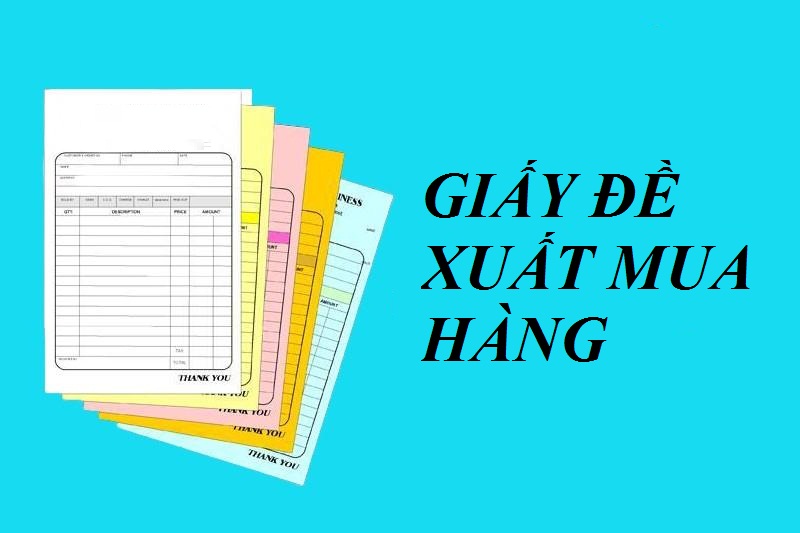 Khái niệm giấy đề xuất hàng hóa cần mua