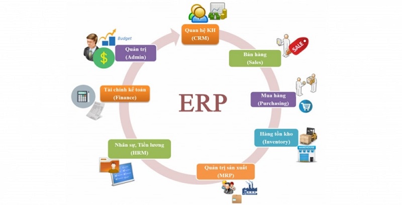 ERP mang đến góc nhìn tổng quát