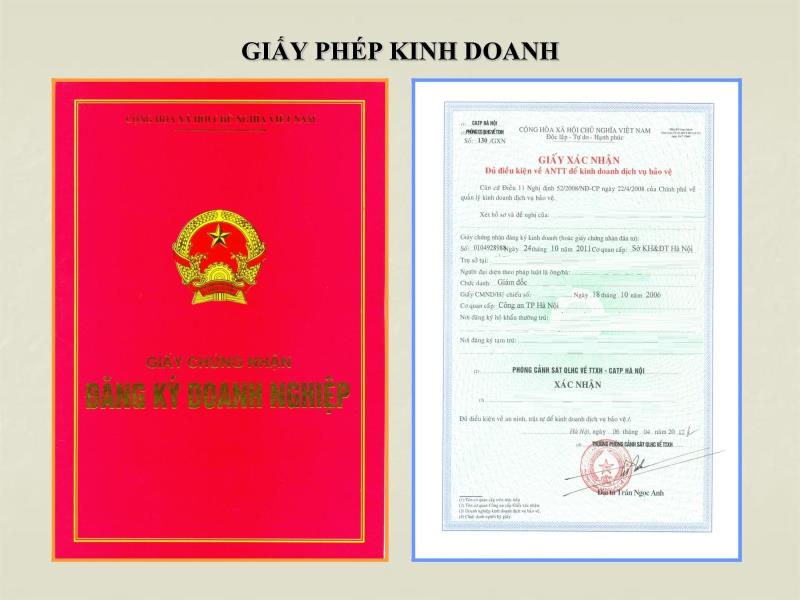 Đăng ký và nhận giấy phép kinh doanh