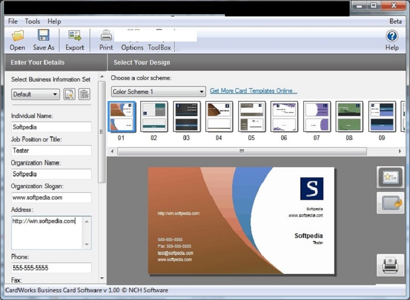 Phần mềm NCH Software Cardworks
