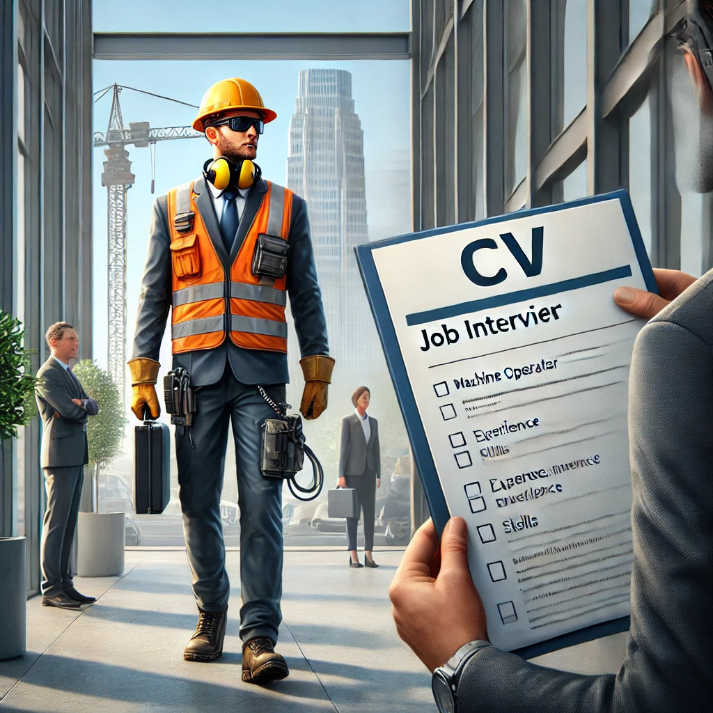 CV vận hành máy chuyên nghiệp