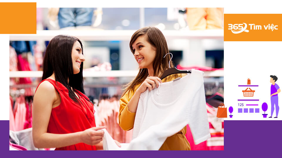 Việc làm bán hàng tại shop thời trang