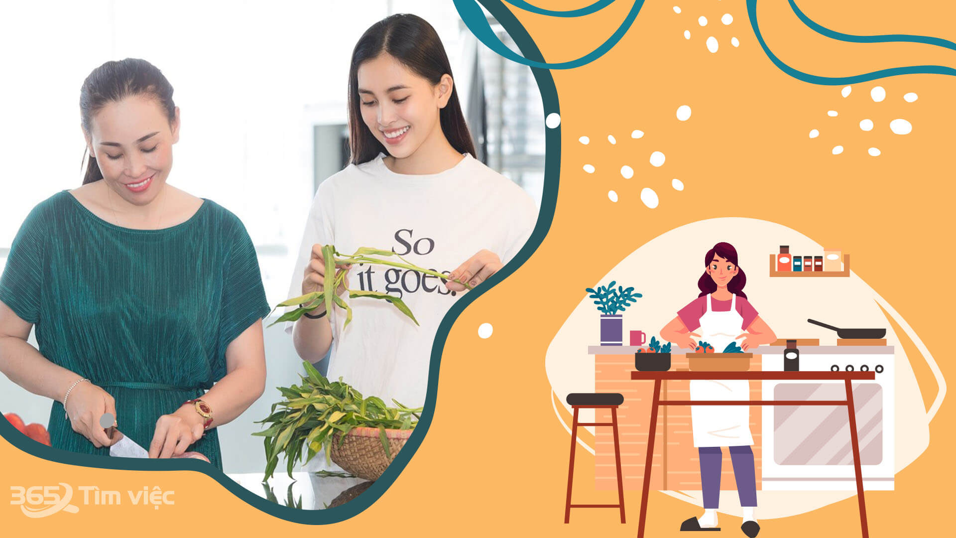 Cơ hội việc làm nấu ăn tại nhà