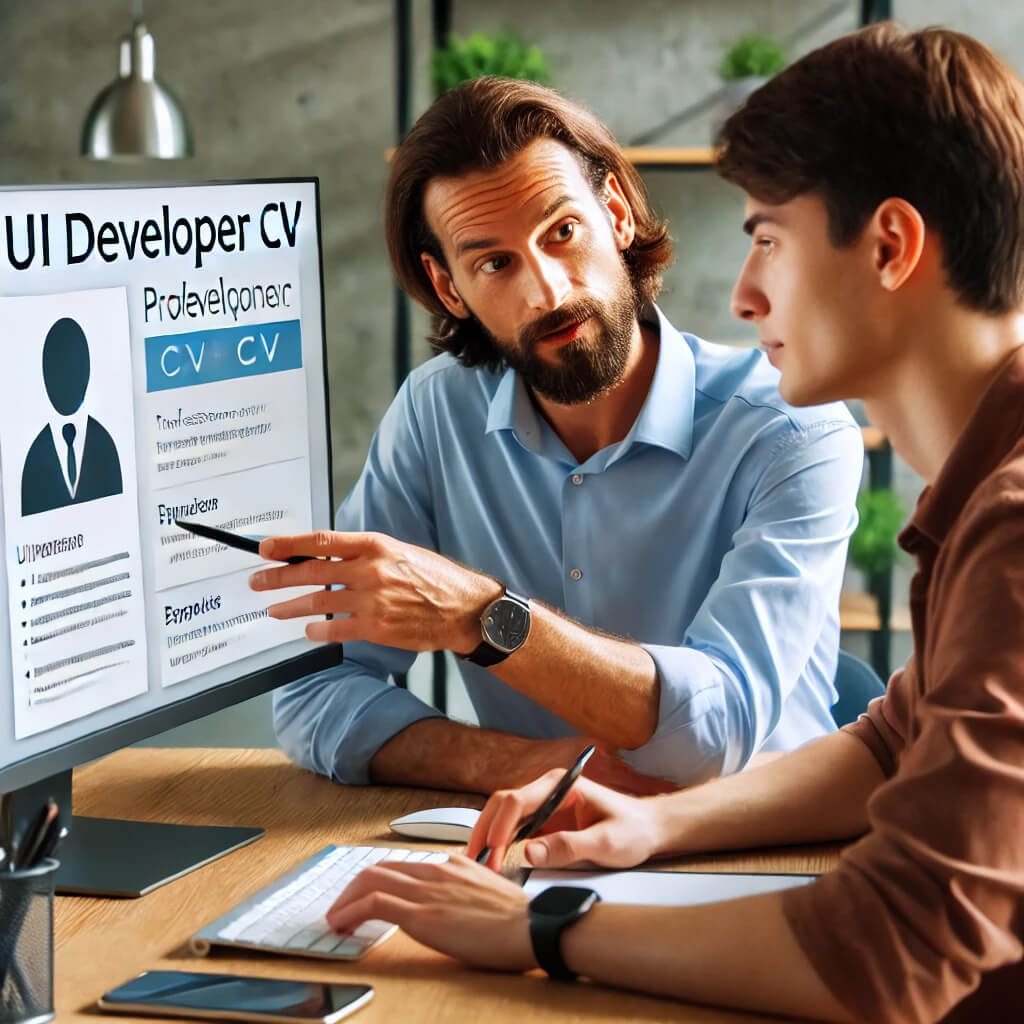 Hướng dẫn trình bày CV UI Developer