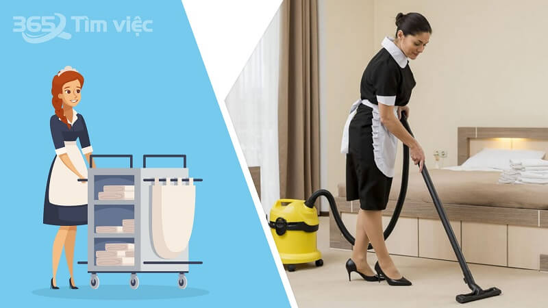 Những nhiệm vụ cụ thể của nhân viên giặt là