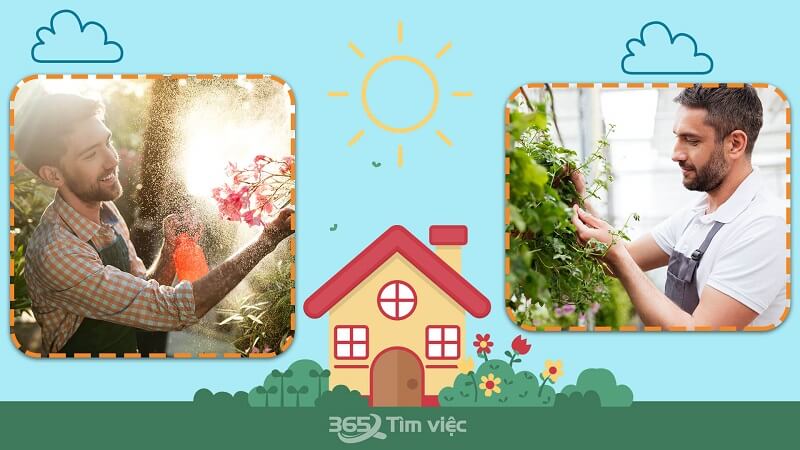 Tìm việc làm nhân viên làm vườn tại timviec365.vn
