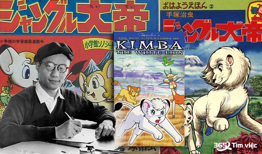 Tezuka và Kimba The White Lion