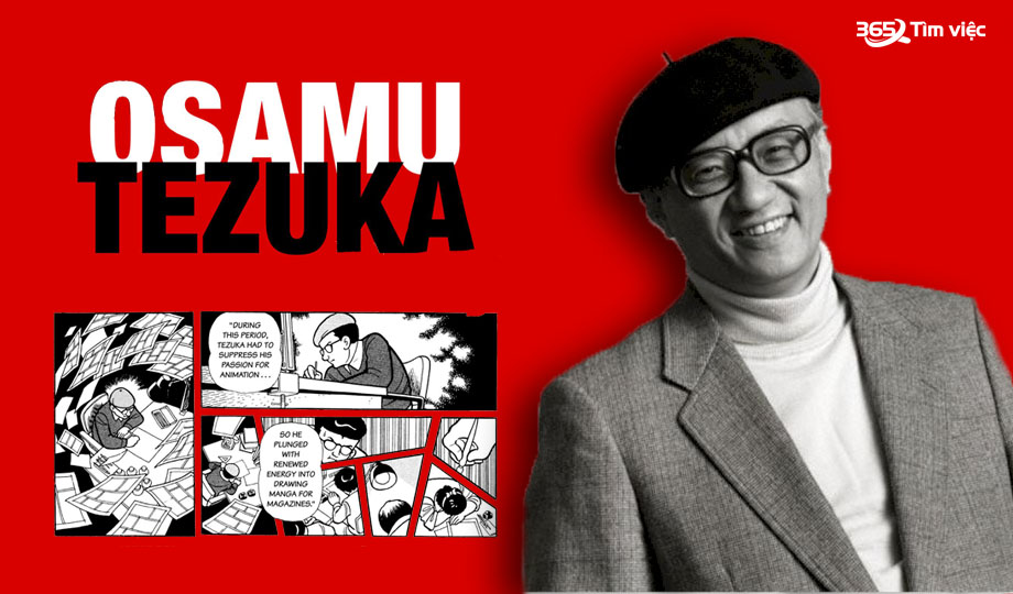 Tác giả Osamu Tezuka nổi tiếng