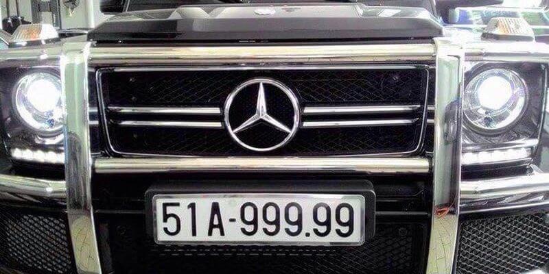 Number plate là biển số ô tô