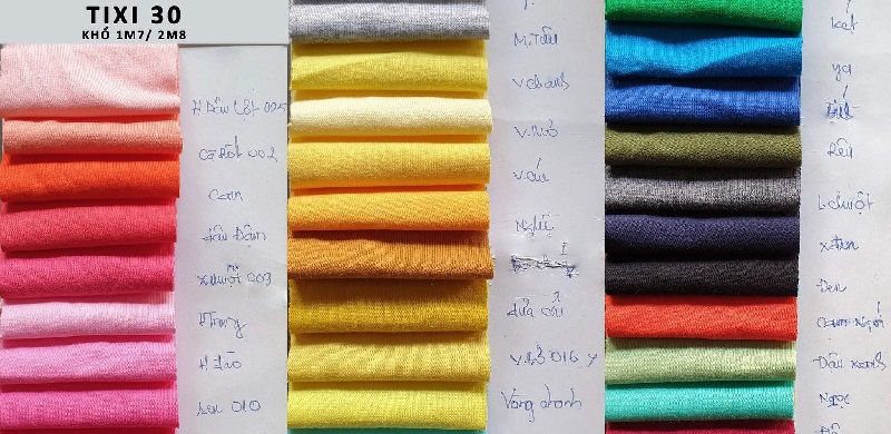 Vải Tixi có mức giá bình dân