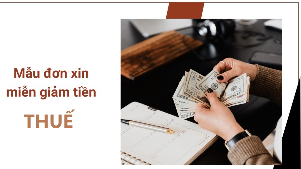 Tìm hiểu về mẫu đơn xin miễn giảm thuế