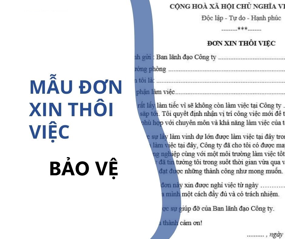 Viết đơn xin nghỉ việc bảo vệ đem đến cho bạn tác dụng gì?