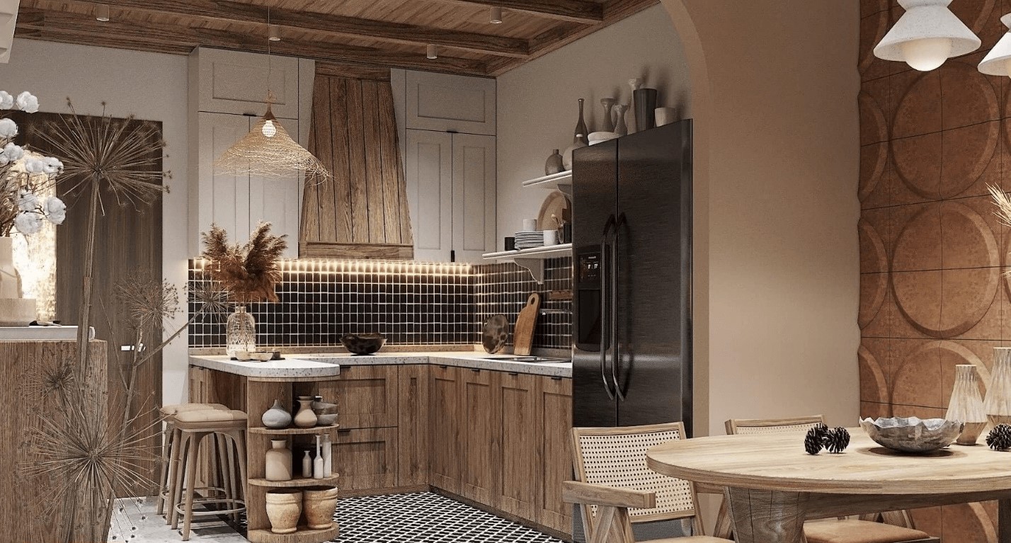 Sự hiện đại trong nét mộc mạc làm nên đặc trưng của Rustic