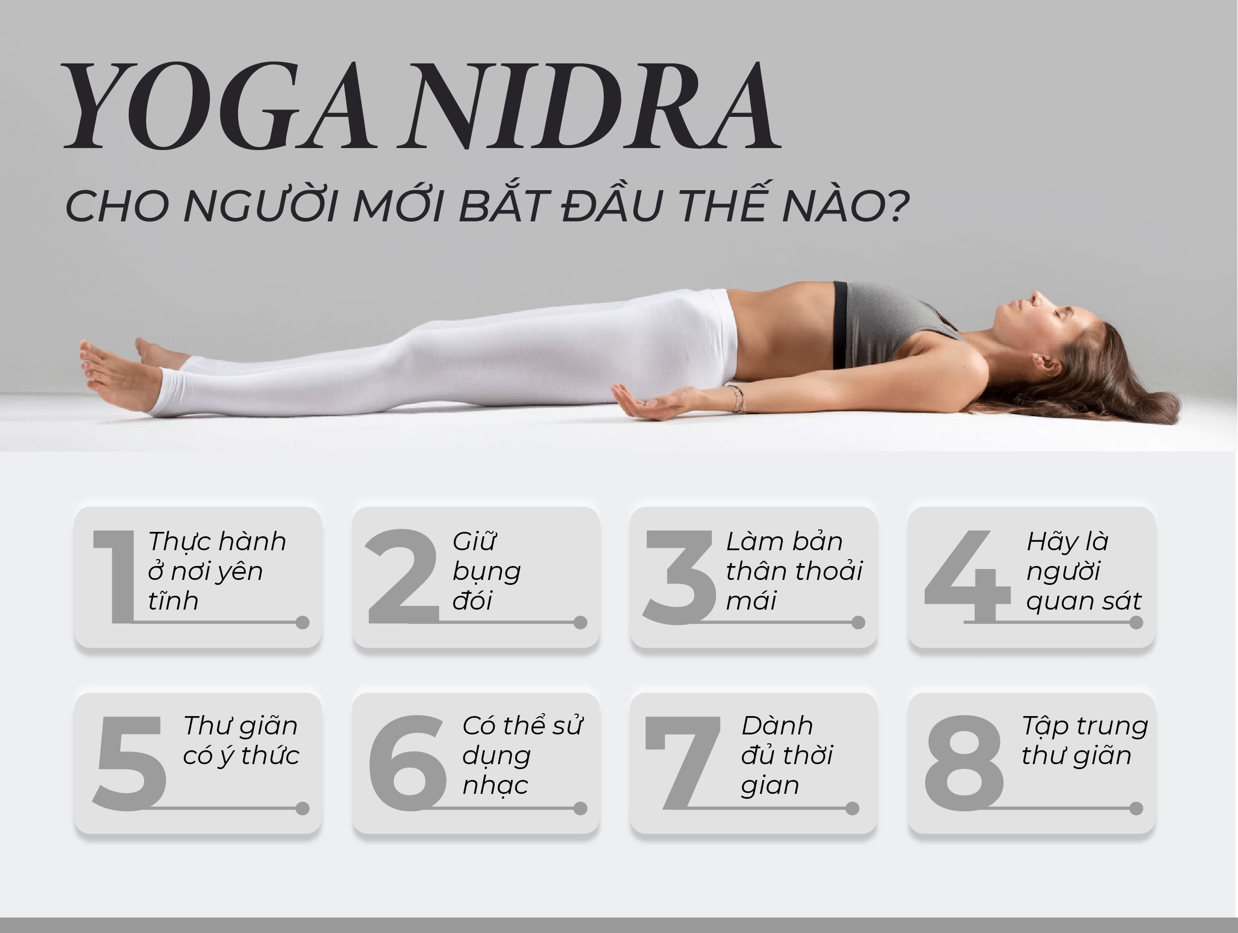 Luyện tập Yoga giấc ngủ đúng kỹ thuật