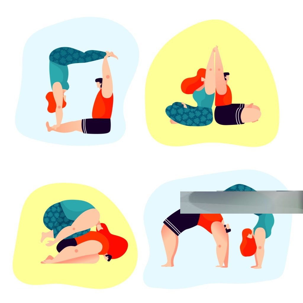 Các bài tập Acro yoga