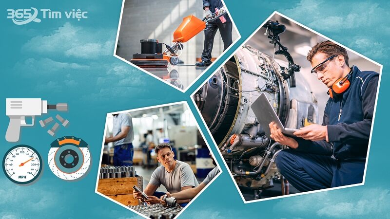 Thu nhập của kỹ sư bảo dưỡng máy bay