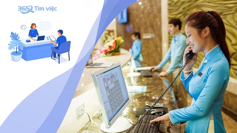 Sơ lược về việc làm lễ tân không cần kinh nghiệm