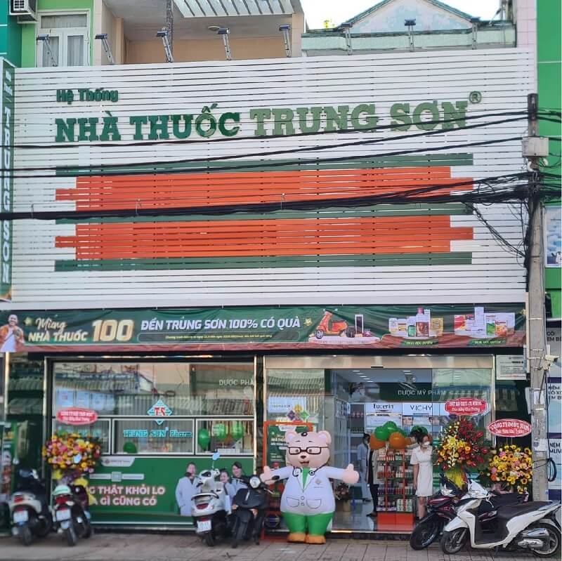 Nhà thuốc Trung Sơn ở tỉnh An Giang