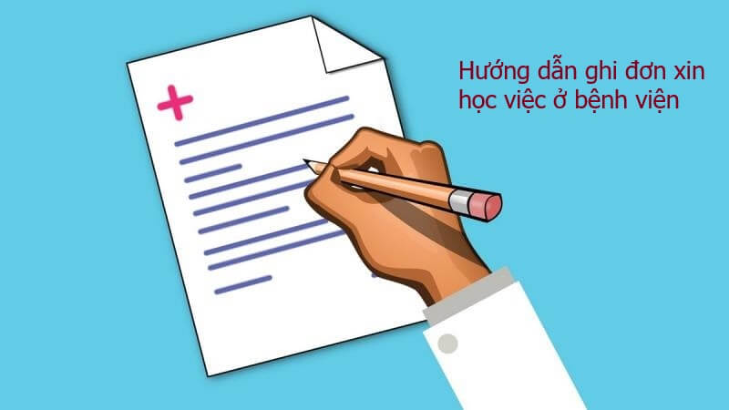 Hướng dẫn chi tiết cách viết đơn học việc tại bệnh viện