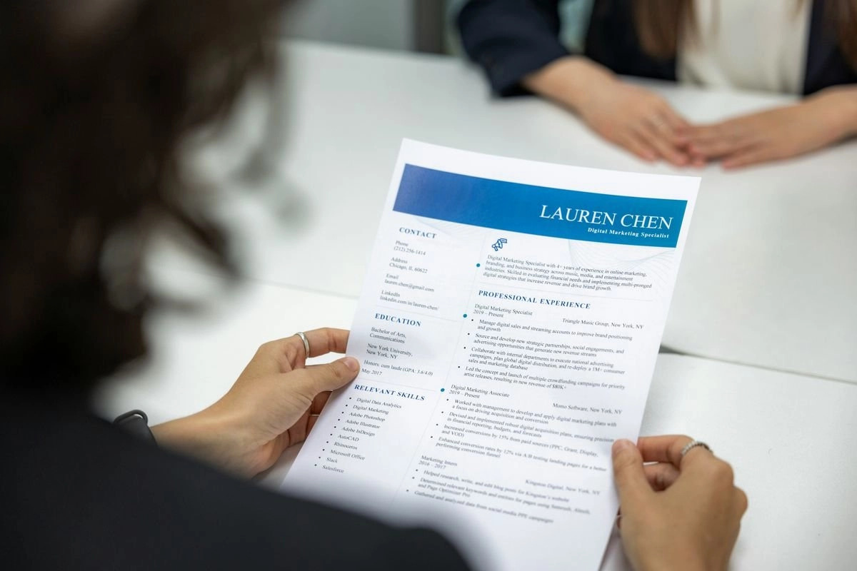 Hướng dẫn chi tiết cách viết CV lễ tân chuyên nghiệp