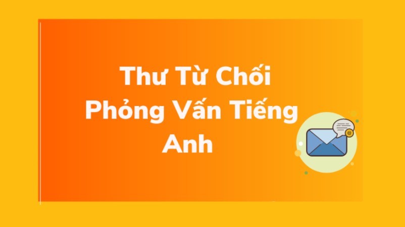 Hãy viết rõ lý do vì sao bạn từ chối - dùng lời lẽ tinh tế, lịch sự
