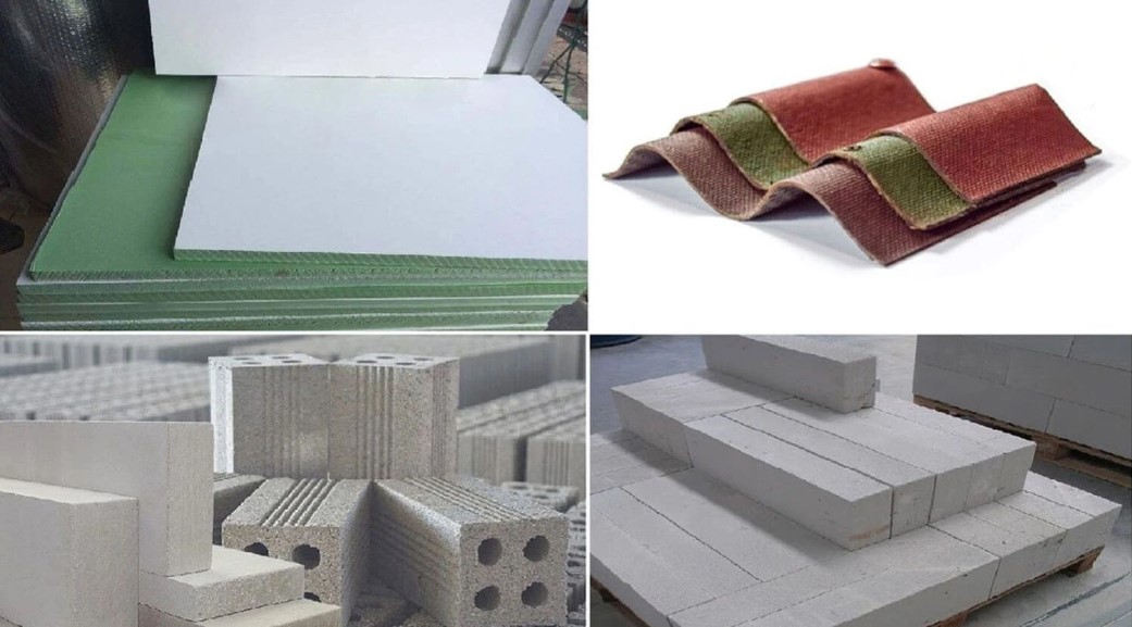 Các loại vật liệu xanh phổ biến